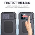 thumbnail image 5 of Compatible with iPhone 13 Pro Case 6.1 inch 2021, Outdoor Heavy Duty Aluminum Metal Case with Screen Protector Camera Cover Rugged Military Shockproof Case for iPhone 13 Pro, 5 of 8