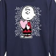 thumbnail image 3 of Peanuts - Charlie Brown Xoxo  - Toddler And Youth Long Sleeve Graphic T-Shirt, 3 of 6