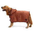 thumbnail image 1 of Microfiber Dog Bathrobe - Absorbent Dog Bathrobe For Drying After Swimming, Bathing Or Going Out In The Rain Brown L, 1 of 5