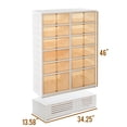 thumbnail image 4 of Citylife Shoe Storage Organizer with Clear Doors Portable Foldable 24Pairs 6 Tiers, 4 of 6