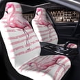 thumbnail image 4 of Goofa Flamingo Printed Car Seat Covers, Automotive Seat Covers for Cars Trucks and SUVs, Quick Setup Universal Fit Elastic Seat Covers-2 PCS, 4 of 6