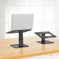 thumbnail image 2 of Soporte para portátil BESIGN LSX6N ergonómico ajustable negro, 2 of 9