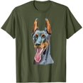 thumbnail image 1 of Cool Looking German Shepherd Dog Head for Men Women Kids T-Shirt, 1 of 1
