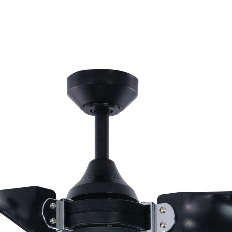 Vaxcel F0069 Austin 52 In Led Ceiling Fan Black With Chrome