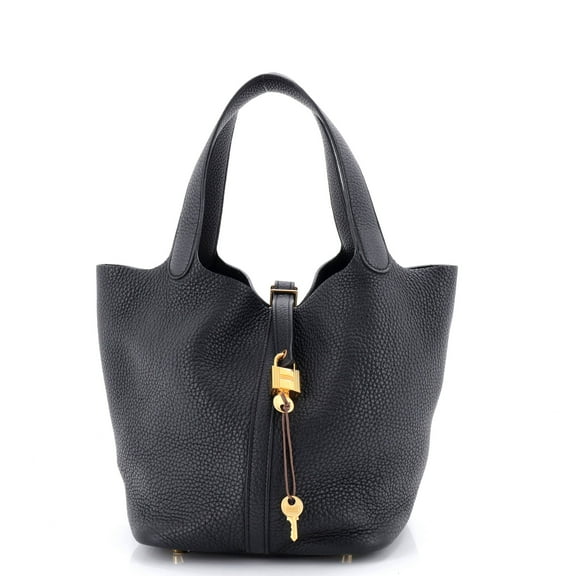 Pre-Owned Picotin Lock Bag Clemence MM By Rebag