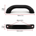 thumbnail image 3 of Asidero de techo DYNWAVEMX Asa de mano para coche negro 2007-2015, 3 of 8