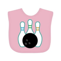 Inktastic Bowling Team Bowler Boys or Girls Baby Bib