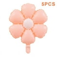 thumbnail image 4 of 5Pcs Candy Color Daisy Balloon Sun Flower Foil Balloons Photo Props Party Decor, 4 of 6