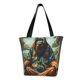thumbnail image 1 of Disketp Forest Meditating Gorilla for Women’s Casual Shoulder Tote Bag Cross-body Handbags for Shopping, Travel and Daily Use, 1 of 6