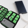 thumbnail image 1 of IDEANATEGRATE Organizador De Cables De Viaje Negro En Tela Oxford Impermeable Para Accesorios Electrónicos, 1 of 5