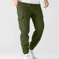 thumbnail image 4 of FDGIU Men's Lightweight Stretch Cargo Work Pants - Ripstop Hiking Pants with Pockets, Outdoor Tactical Pants for Men, 4 of 6