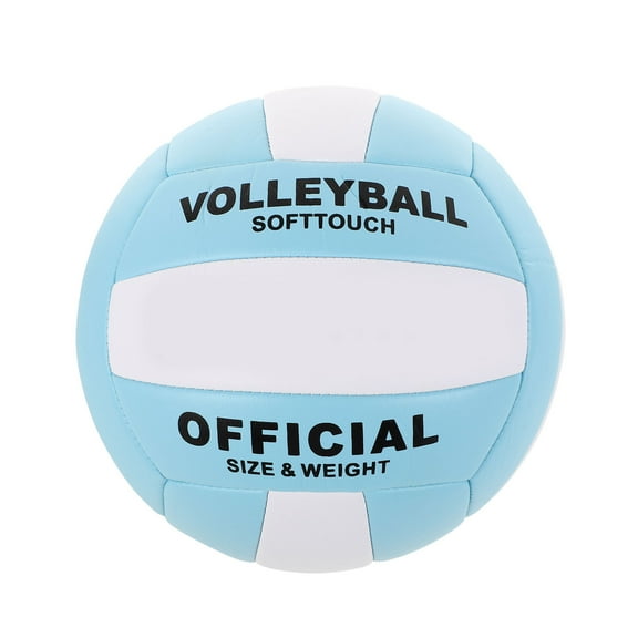 GAXIRE Indoor Soft Volleyball Size 5 with Machine Stitched PU Surface for Sports and Training