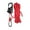 Red, variant on Moxufan Aluminum Alloy Tent Rope Tensioner Rustproof Strong Load-bearing Lightweight Portable Tent Cord Adjuster,Black