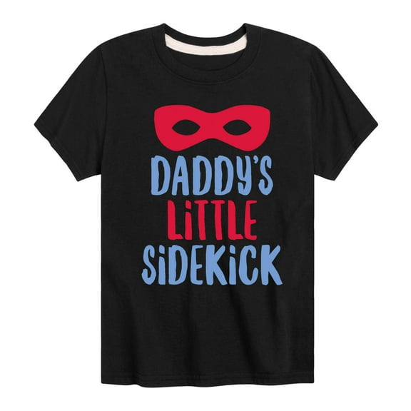 Instant Message - Daddys Little Sidekick Boys -TODDLER SHORT SLEEVE TEE-5T