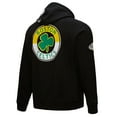 thumbnail image 3 of Men's Mitchell & Ness  Black Boston Celtics Hardwood Classics Blackout Collection Pullover Hoodie, 3 of 7