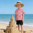 thumbnail image 6 of Dailycode Small Short Sleeve Button Down Shirts Mushroom Casual Shirt 3-10 Years, 6 of 9