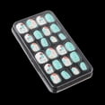 thumbnail image 3 of 24Pcs False on Artificial Kits Short Festive Holiday Designs Salons Children Kids - 266, 3 of 6