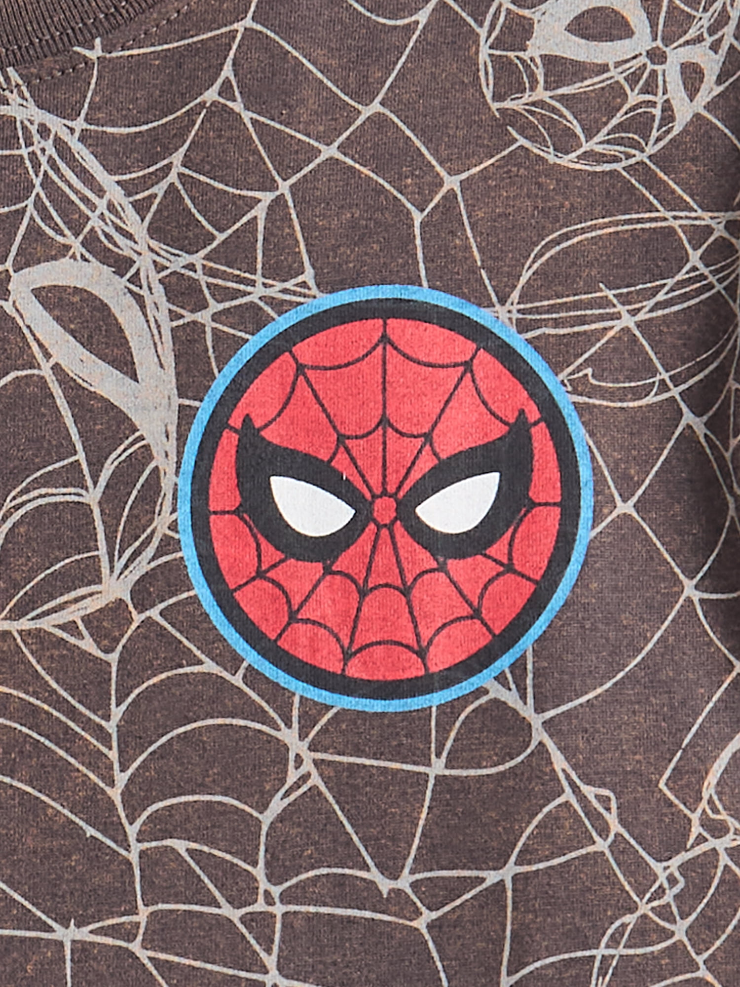 Wonder Nation Boys Spider-Man Allover Print T-Shirt, Sizes 4-18