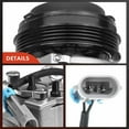 thumbnail image 5 of A-Premium AC Compressor with Clutch Compatible with Chevrolet, GMC Models - Silverado, Suburban, Sierra, Avalanche, Express, Tahoe, Yukon, Escalade, & More - with 2 Mounting Holes, 5 of 9