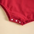 thumbnail image 6 of FAOWME Baby Toddler Boys Girls Long Sleeve Cartoon Heart Prints Rompers Jumpsuit Onesies Red 3-6 Months, 6 of 6