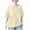 Beige, variant on Annhoo Linen Tops for Women Crewneck Solid Color Loose Pullover Short Sleeve Cotton Shirts Casual Blouse
