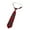 A, variant on Skinny Necktie for Women Men Preepy Ties Wedding Graduation School Uniform Necktie Children Students Cosplay Tie