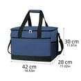 thumbnail image 5 of Shoreew Large Cooler Bag Leakproof Insulated Lunch Bag 35L Food Carrier Catering Bag Portable Collapsible Cooler for Travel Camping Picnics Beach, 5 of 7