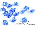 thumbnail image 2 of 100 Pcs Grass green Acrylic Ice Cube Stones,Fake Crushed Ice Rocks,Fish Tank Decorations,11*14mm, 2 of 8