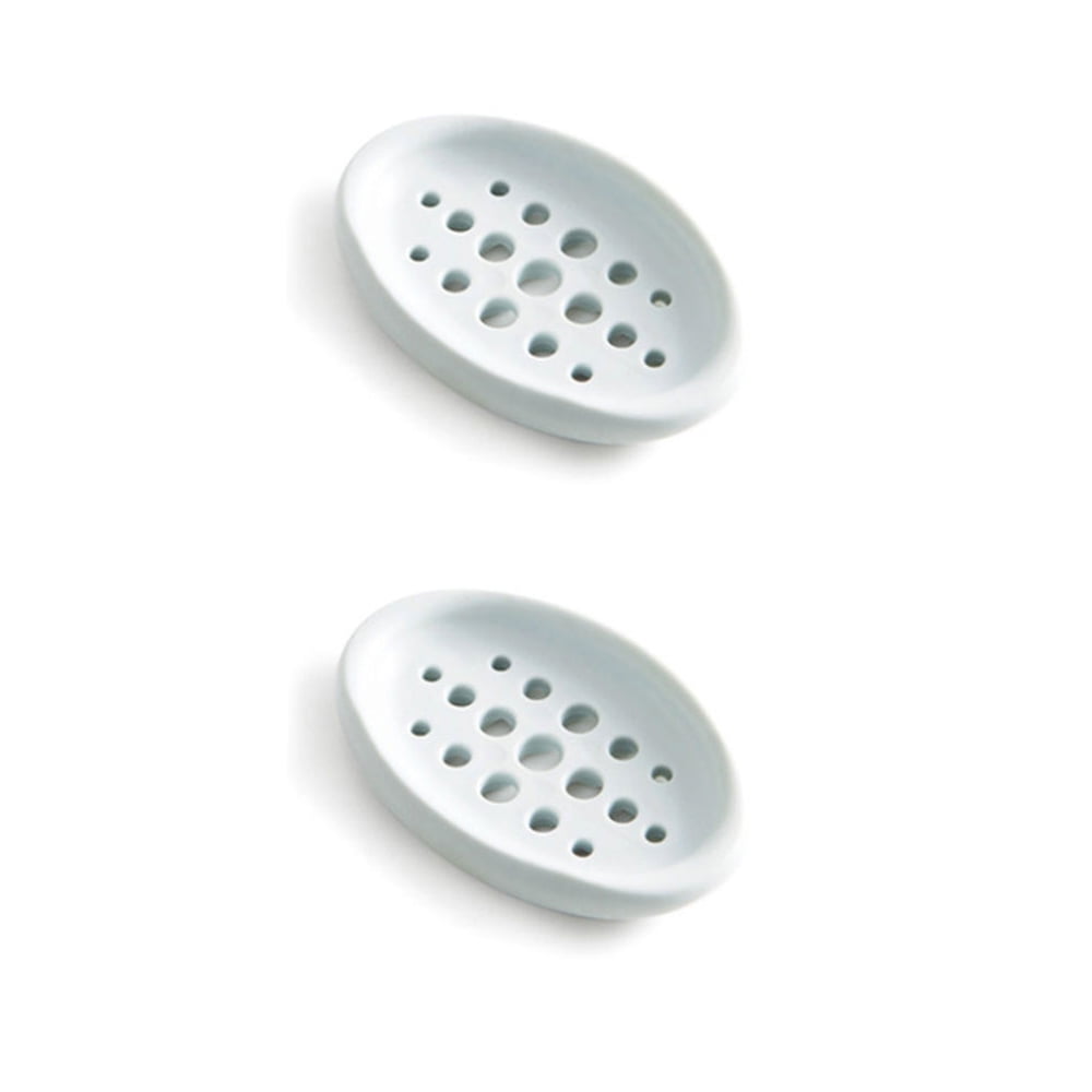 Soap dish with discount drain and cover