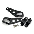 thumbnail image 2 of Soportes de montaje universales para faros delanteros de motocicleta LIUXGMXG Metal 33mm-43mm Negro, 2 of 5