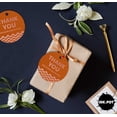 thumbnail image 5 of Inkdotpot Thank You For Celebrating With Us Bridal Shower-Baby Shower-Retirement-Wedding-Birthday Bottle Tag Real Rose Gold Foil Favor Hang Tags Pack Of 100, 5 of 7