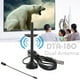 thumbnail image 4 of Antena de televisión Irfora DTA-180 HD Digital Interior TV Antena dual DVB-T / T2Antena HDTV Antena de refuerzo Antena TV Stick Receptor DVBT Antenas de surf Irfora Antena de televisión, 4 of 7