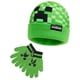 thumbnail image 1 of Set de invierno con gorro y guante Minecraft para niños y adolescentes, 1 of 7