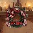 thumbnail image 1 of Corona Artificial de Navidad Macarena decoración de coche rojo Corona colgante, 1 of 8