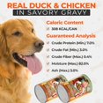 thumbnail image 4 of Scoochie Pet Chef Scoochies Recipe Variety Pack Real Chicken & Duck in Savory Gravy Wet Dog Food, 14-oz can, case of 6, 4 of 6