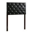 thumbnail image 2 of Home Bedroom Furniture Super Nova 2 Black Tufted Full Headboard, 2 of 6