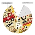 thumbnail image 4 of Kll 48" Christmas Tree Skirt Vehicles Xmas Tree Skirts Mat For New Year Xmas Holiday Party Indoor Outdoor Home Decoration, 4 of 9