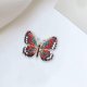 thumbnail image 4 of Broches y alfileres con diamantes de imitación, animales, mariposas y insectos dorados Broches para mujeres Bodas, 4 of 4
