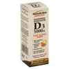 Sundown Naturals D3 5000 IU Maximum Strength Liquid 2 oz