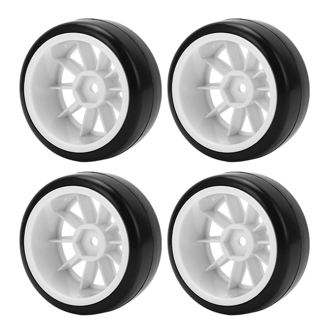 Neumáticos Para Coche Deriva, 4 Piezas, Neumáticos Negros Para Deriva RC Para Coche 1/10 RC