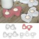 thumbnail image 2 of 2Pcs Heart Candle Base Molds for Making Tealight Holder Candle Holder Home Decorations, Heart Tealight Holder Molds, 2 of 4