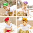 thumbnail image 3 of Diademas Prohouse Big Bows de nailon para bebés y niñas, 30 unidades, 3 of 7