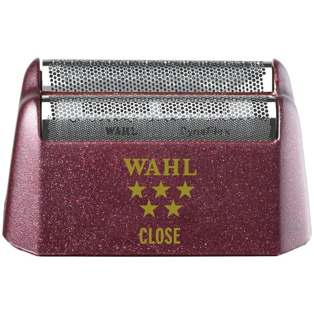Conjunto de Lámina de Repuesto Wahl Professional Five Star Series Rojo y Plateado, Cerrado, Negro