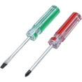 thumbnail image 1 of GFDYREE Magnetic Screwdriver Set 2 PCS, Magnetic 5mm Phillips and Flat Head Tips Screwdriver with 3 Inch Steel Shaft for Repair Home Improvement Craft, 1 of 2