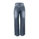 thumbnail image 4 of WILLBEST Jeans Mujer Pantalones Vaqueros Holgados de Cintura Alta y Pierna Recta para Mujer, Moda de Primavera, Pantalones Vaqueros Cómodos, Elásticos E Informales. Mediana, 4 of 4