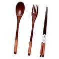 thumbnail image 1 of Tenedor Palillos de Conjunto de Vajilla de Japonés BLESIY con Cubiertos Tipo A Khaki Kinking, 1 of 7