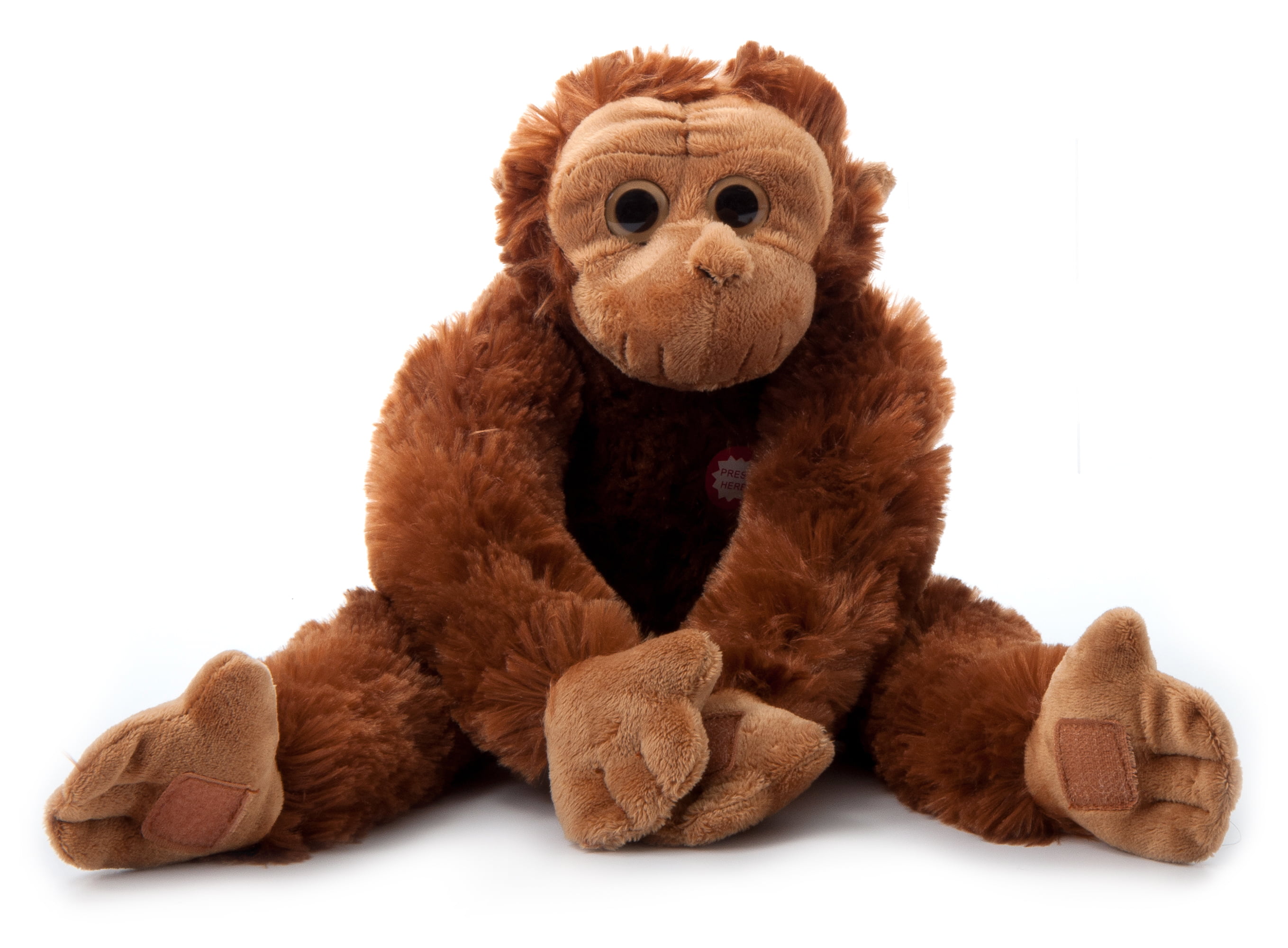 43'' Brown Giant Big Orangutan Stuffed Lovely Plush Monkey Doll Toy Animal Gifts 