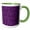 Green/White, variant on 3drose, Geometrical Dot Pattern Background - Abstract Vector Illustration, 15oz Mug