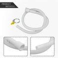 thumbnail image 6 of ZHIMAO Washing Machine Water Pipe Hose Faucet Pipe Air Conditioning Drain Pipe Faucet Extension Connector Hose For Bathroom Kitchen 1m, 6 of 9