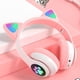 thumbnail image 5 of STN-28 Audífonos con música para colocar sobre la oreja Audífonos con orejas de gato brillantes Audí Abanopi Rosa, 5 of 7